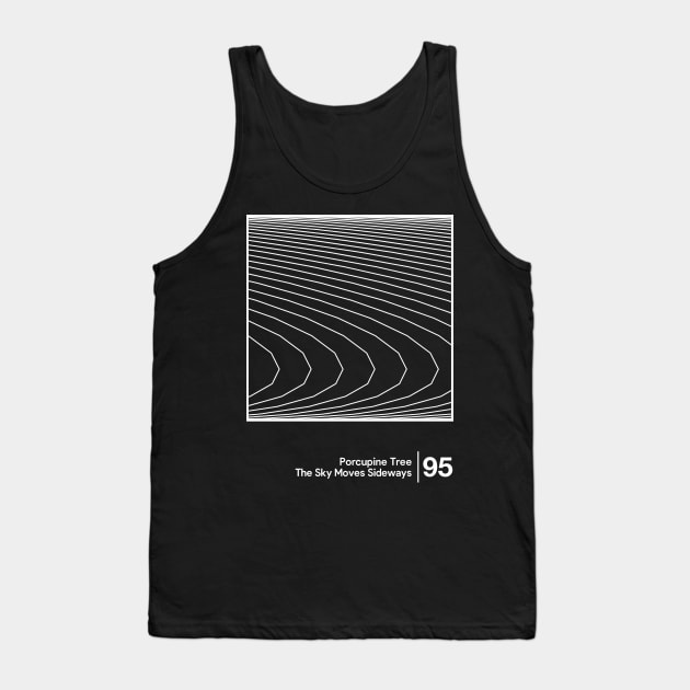 Porcupine Tree - Minimalist Style Illustration Artwork Tank Top by saudade